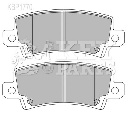 KEY PARTS Комплект тормозных колодок, дисковый тормоз KBP1770